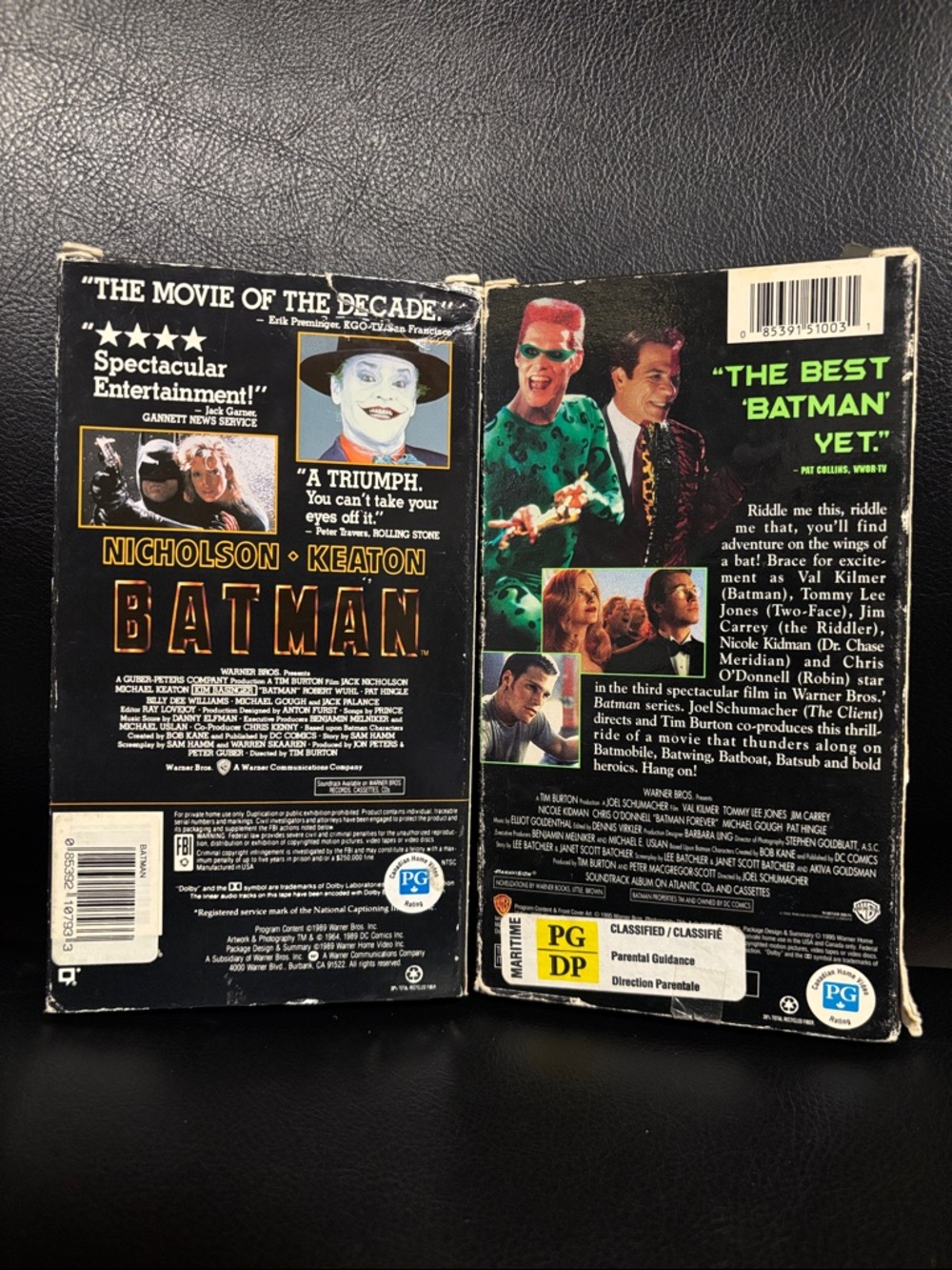 Batman VHS Set - Batman + Batman Forever - Picture 2 of 4